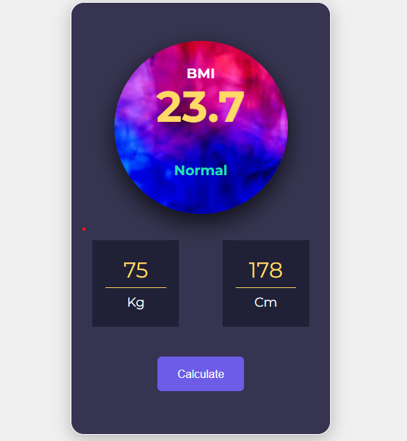 BMI-Calculator-form